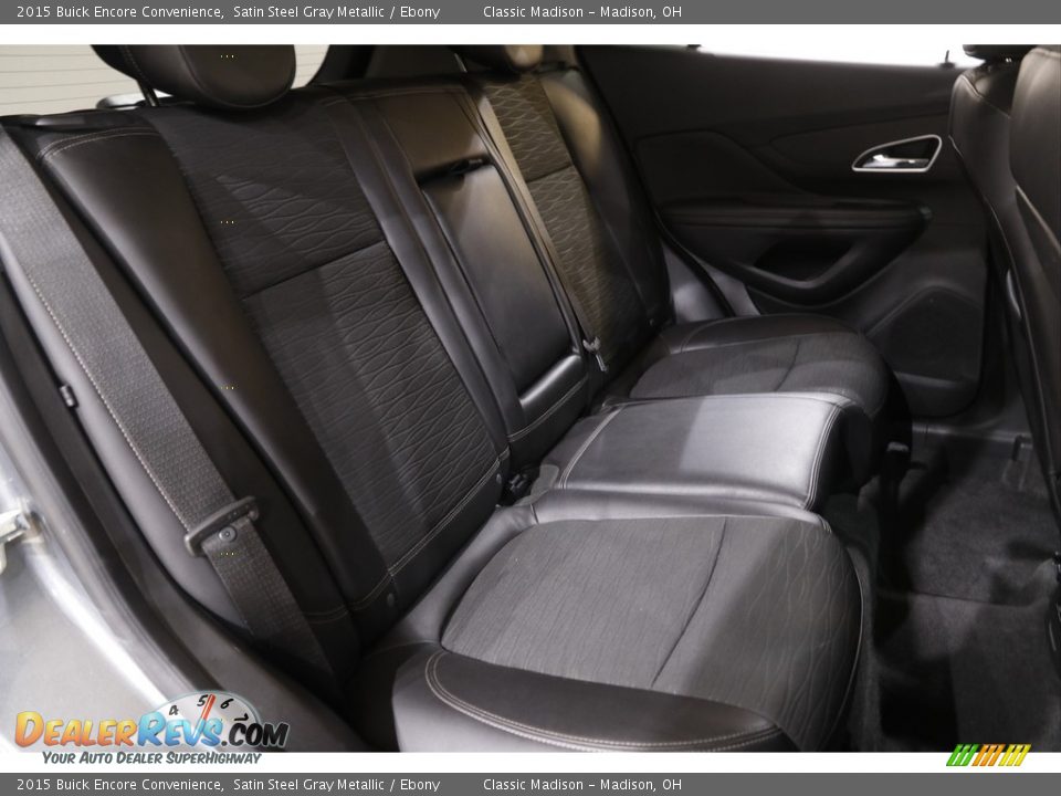 2015 Buick Encore Convenience Satin Steel Gray Metallic / Ebony Photo #14