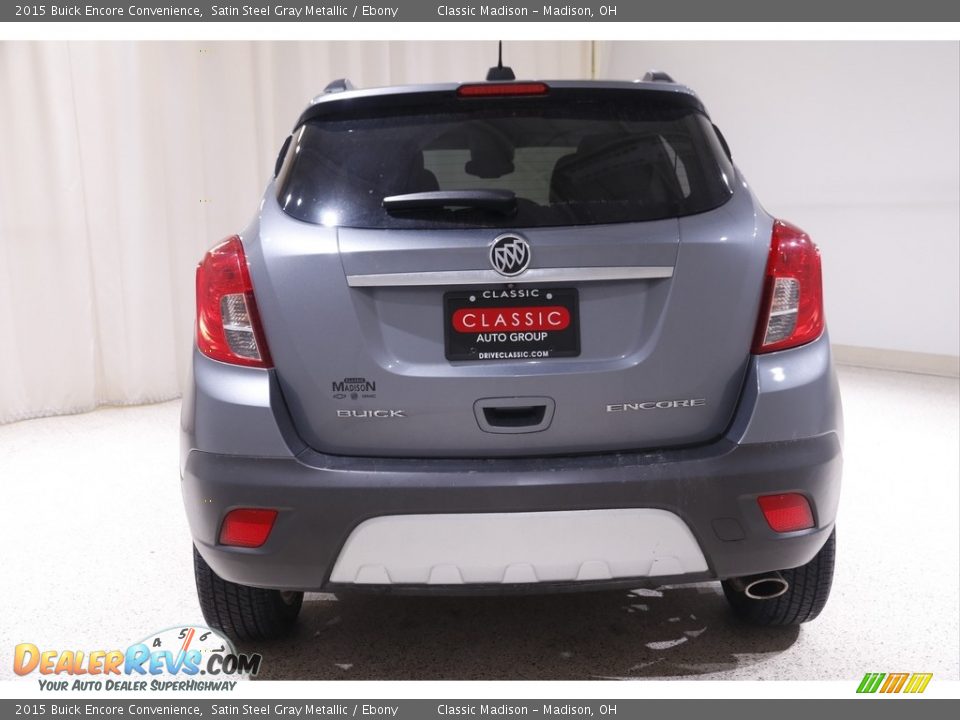 2015 Buick Encore Convenience Satin Steel Gray Metallic / Ebony Photo #16