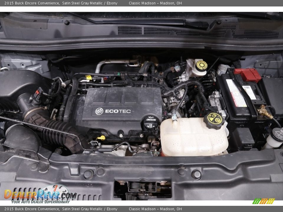 2015 Buick Encore Convenience Satin Steel Gray Metallic / Ebony Photo #17