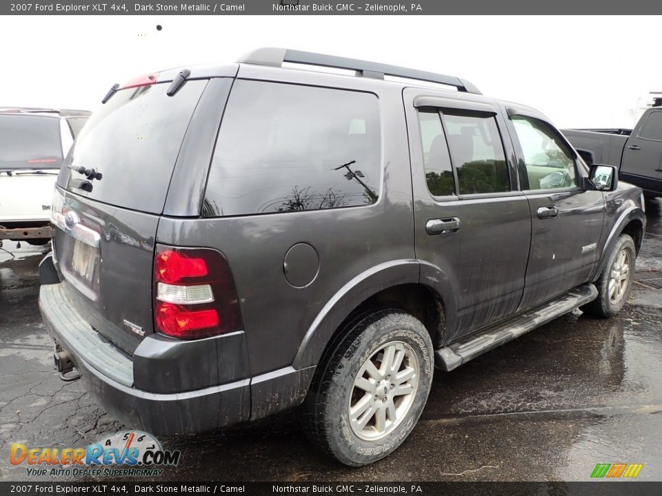 2007 Ford Explorer XLT 4x4 Dark Stone Metallic / Camel Photo #5