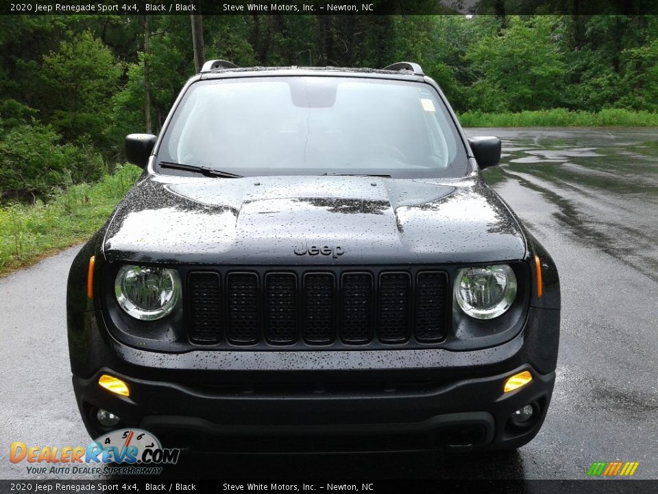 2020 Jeep Renegade Sport 4x4 Black / Black Photo #3