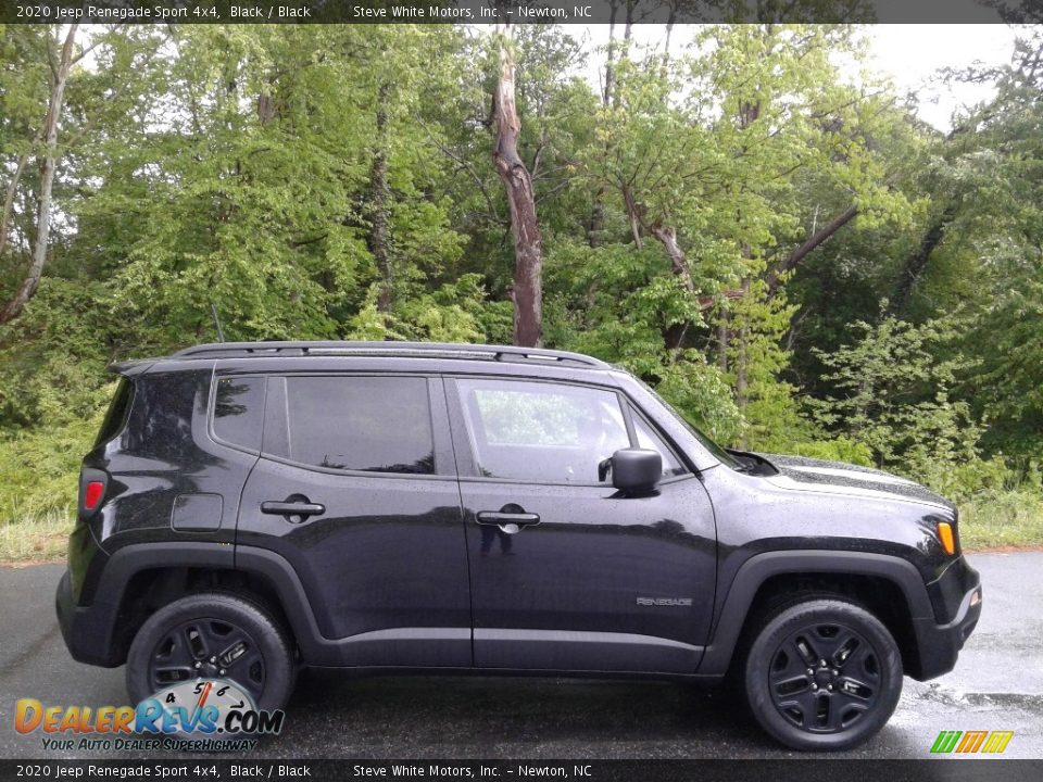 2020 Jeep Renegade Sport 4x4 Black / Black Photo #5