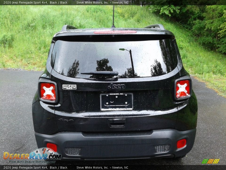 2020 Jeep Renegade Sport 4x4 Black / Black Photo #7