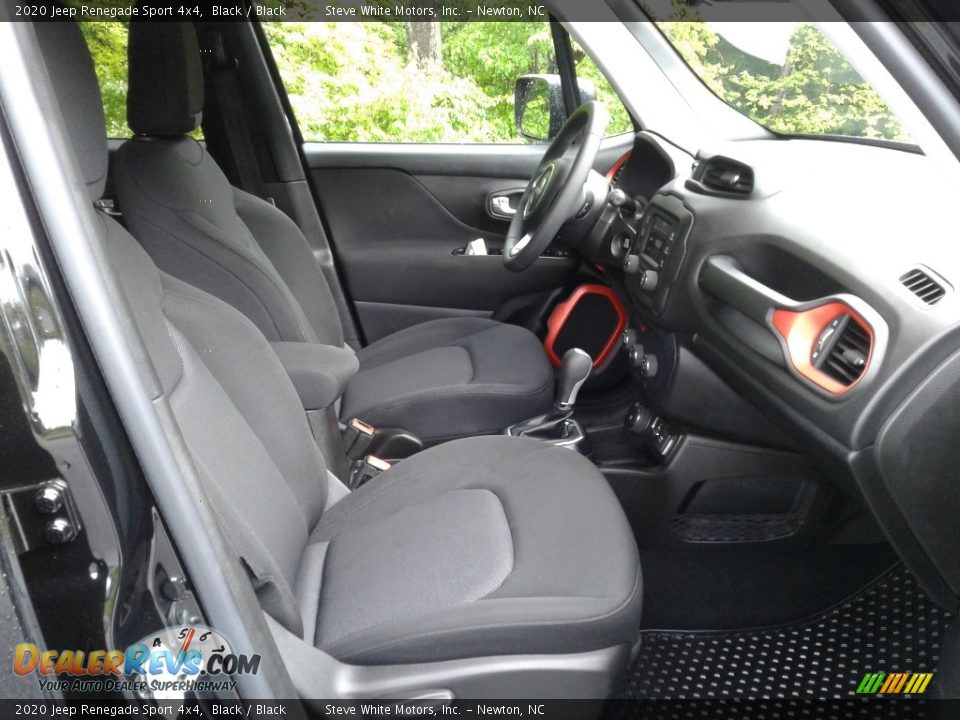 2020 Jeep Renegade Sport 4x4 Black / Black Photo #17