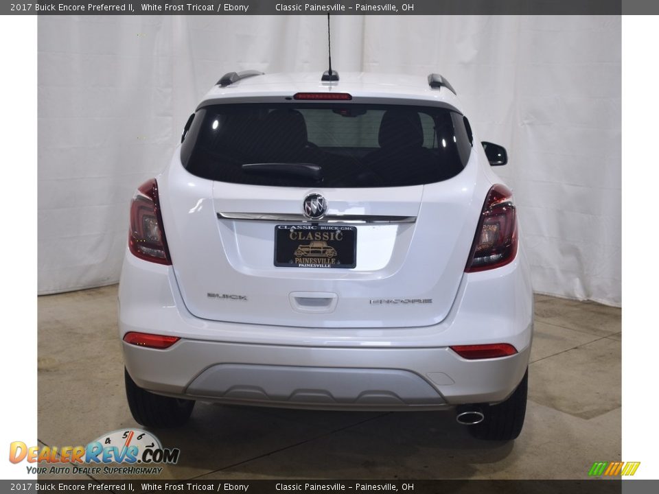 2017 Buick Encore Preferred II White Frost Tricoat / Ebony Photo #3