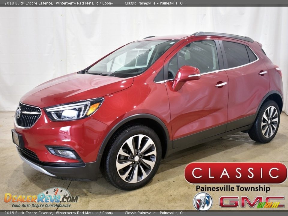 2018 Buick Encore Essence Winterberry Red Metallic / Ebony Photo #1