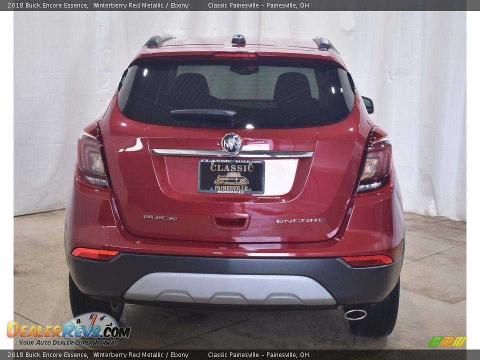 2018 Buick Encore Essence Winterberry Red Metallic / Ebony Photo #3