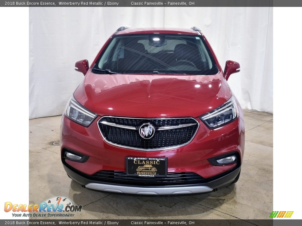 2018 Buick Encore Essence Winterberry Red Metallic / Ebony Photo #4