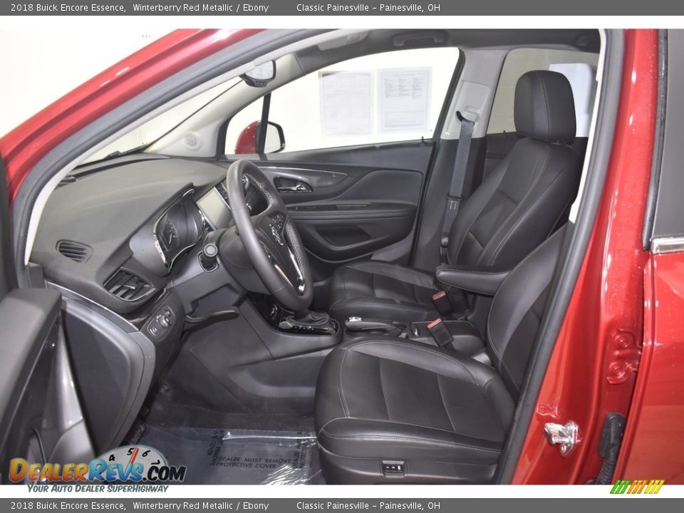 2018 Buick Encore Essence Winterberry Red Metallic / Ebony Photo #7