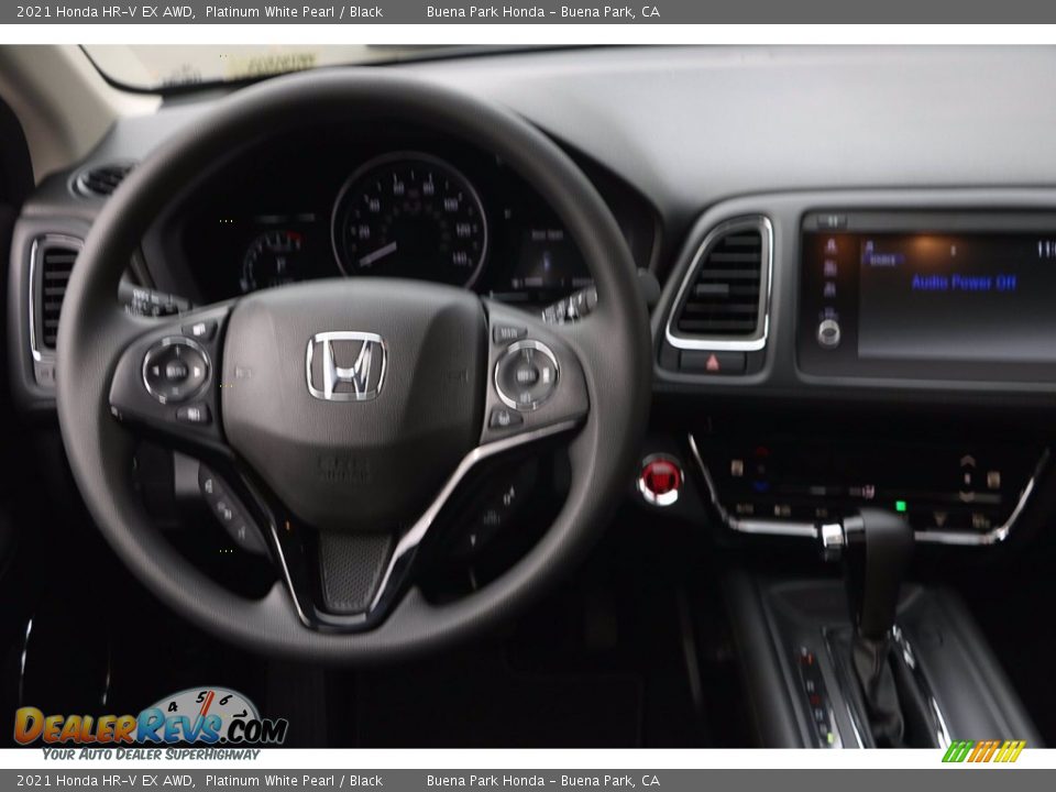 2021 Honda HR-V EX AWD Platinum White Pearl / Black Photo #13