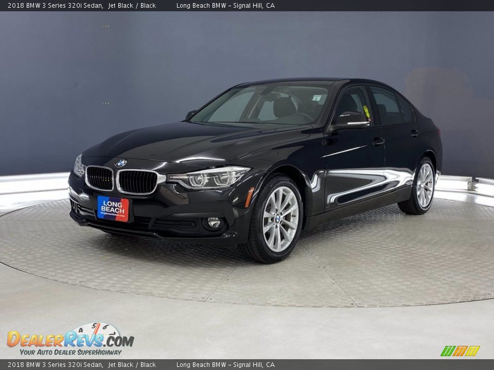 2018 BMW 3 Series 320i Sedan Jet Black / Black Photo #3