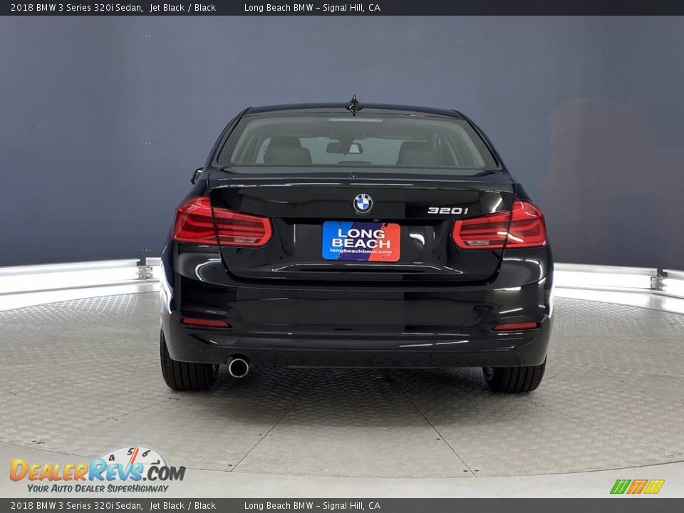 2018 BMW 3 Series 320i Sedan Jet Black / Black Photo #4