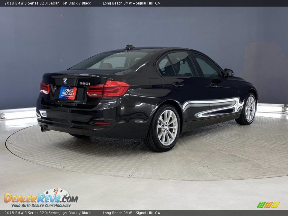 2018 BMW 3 Series 320i Sedan Jet Black / Black Photo #5