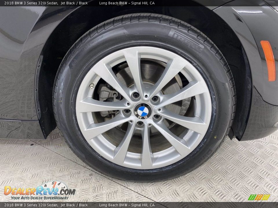 2018 BMW 3 Series 320i Sedan Jet Black / Black Photo #6