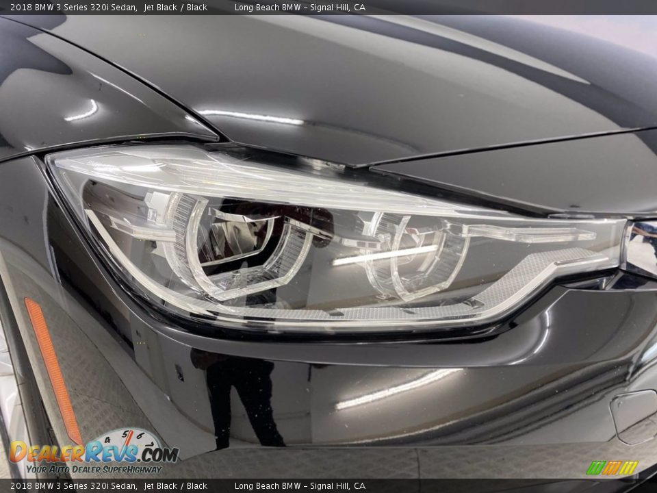 2018 BMW 3 Series 320i Sedan Jet Black / Black Photo #7