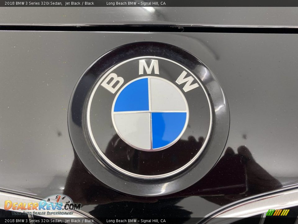 2018 BMW 3 Series 320i Sedan Jet Black / Black Photo #8