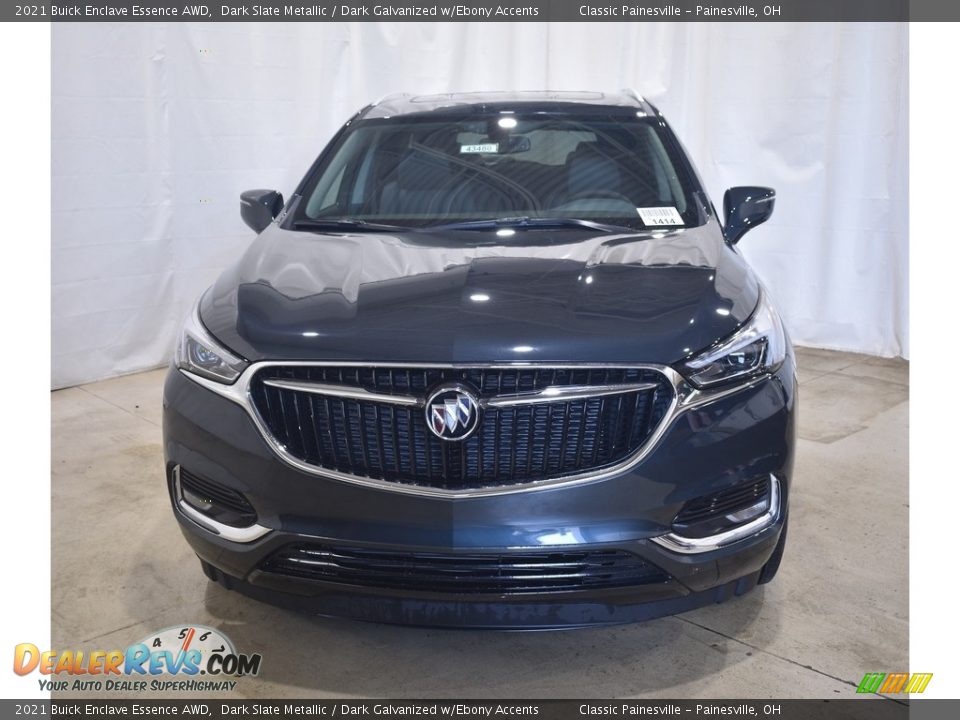 2021 Buick Enclave Essence AWD Dark Slate Metallic / Dark Galvanized w/Ebony Accents Photo #4