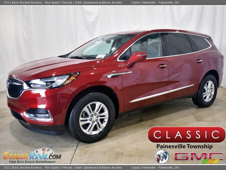 2021 Buick Enclave Essence Red Quartz Tintcoat / Dark Galvanized w/Ebony Accents Photo #1