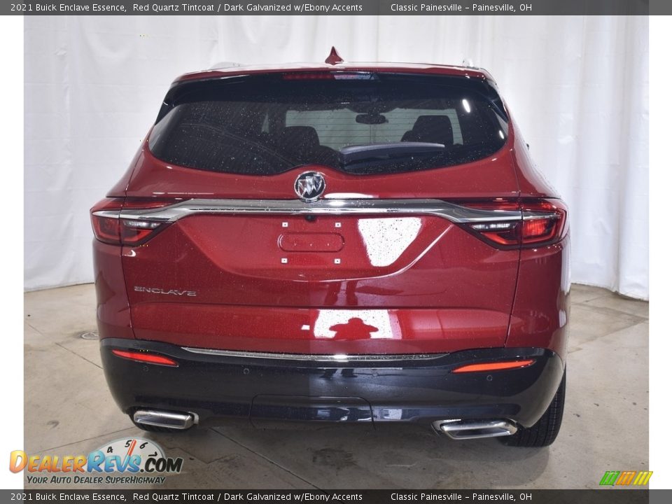 2021 Buick Enclave Essence Red Quartz Tintcoat / Dark Galvanized w/Ebony Accents Photo #3