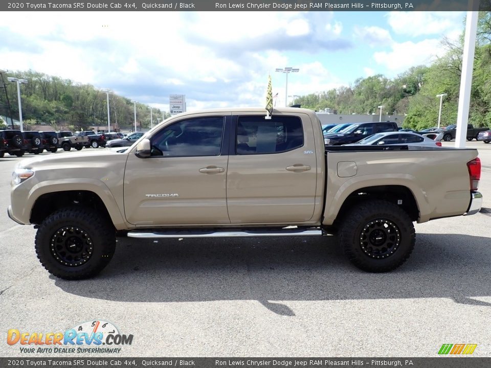 2020 Toyota Tacoma SR5 Double Cab 4x4 Quicksand / Black Photo #2