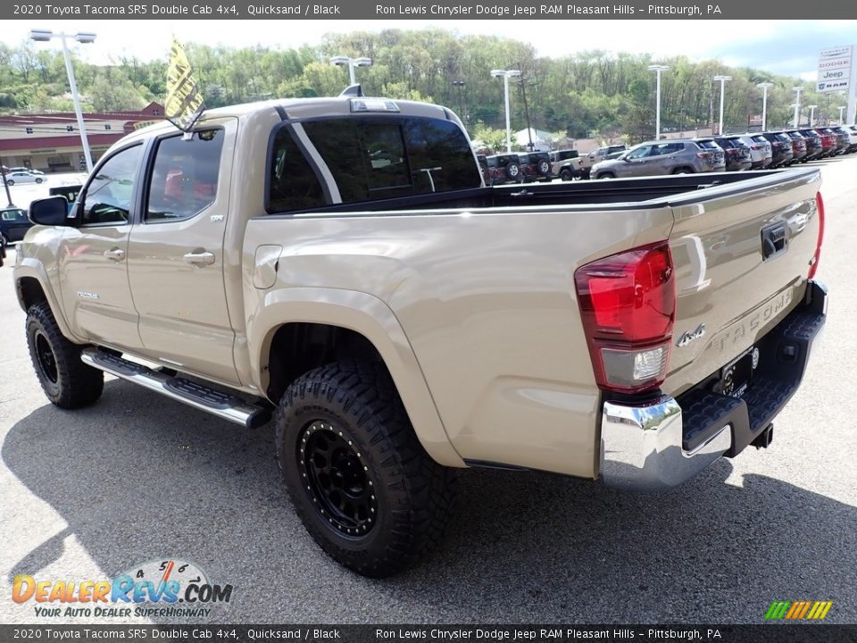 2020 Toyota Tacoma SR5 Double Cab 4x4 Quicksand / Black Photo #3