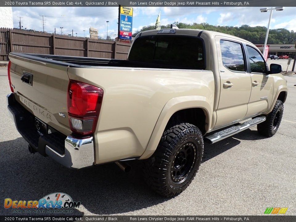 2020 Toyota Tacoma SR5 Double Cab 4x4 Quicksand / Black Photo #5