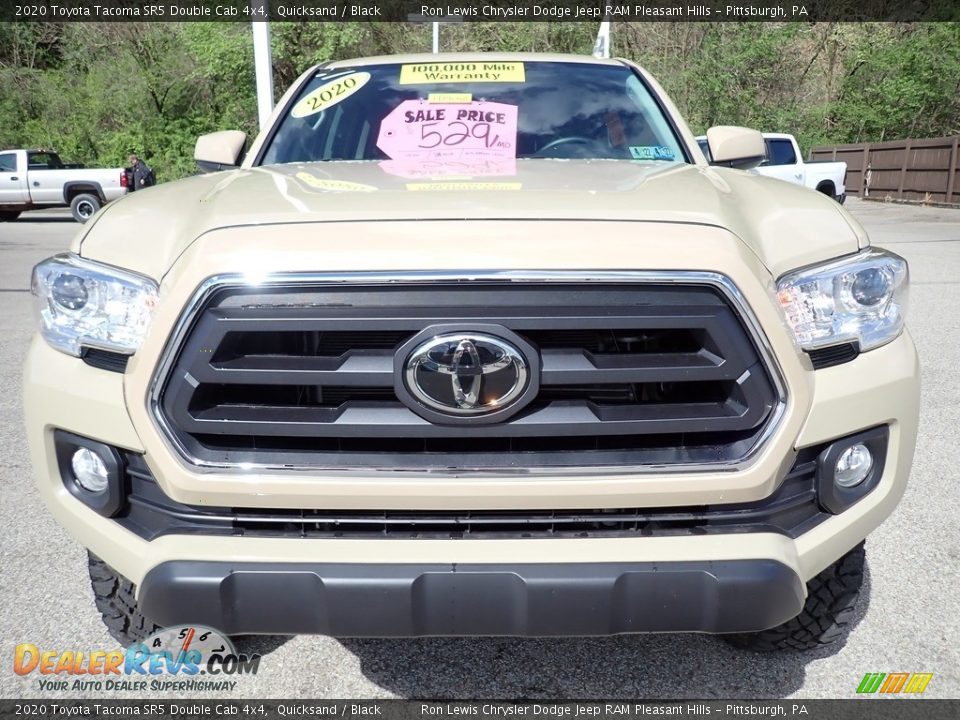 2020 Toyota Tacoma SR5 Double Cab 4x4 Quicksand / Black Photo #8