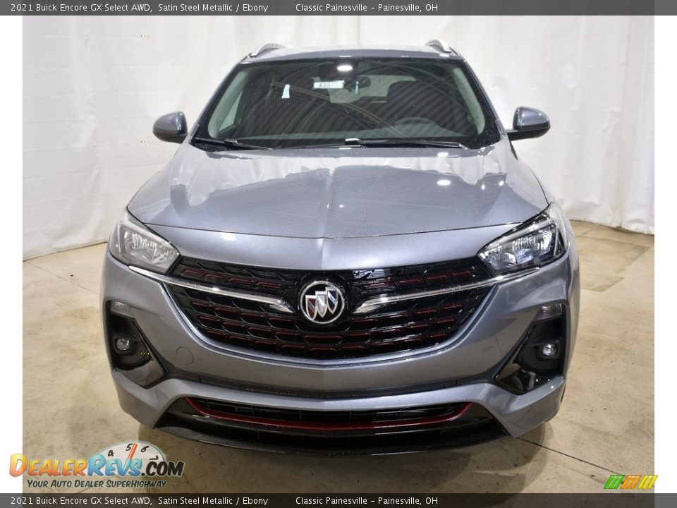 2021 Buick Encore GX Select AWD Satin Steel Metallic / Ebony Photo #4