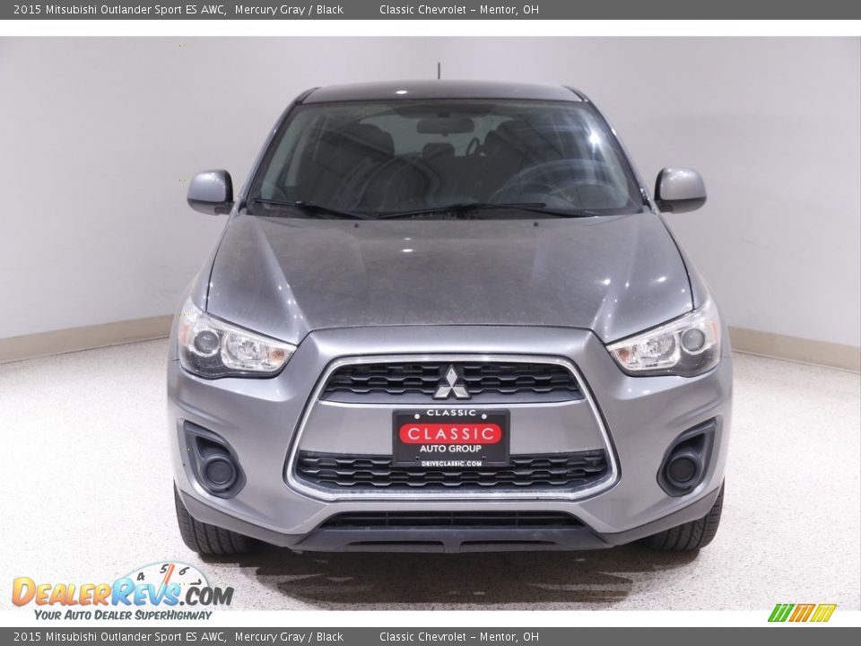 2015 Mitsubishi Outlander Sport ES AWC Mercury Gray / Black Photo #2