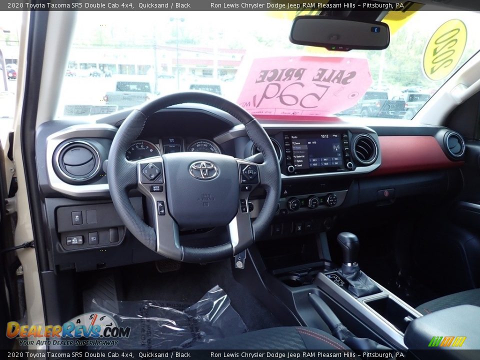 2020 Toyota Tacoma SR5 Double Cab 4x4 Quicksand / Black Photo #12