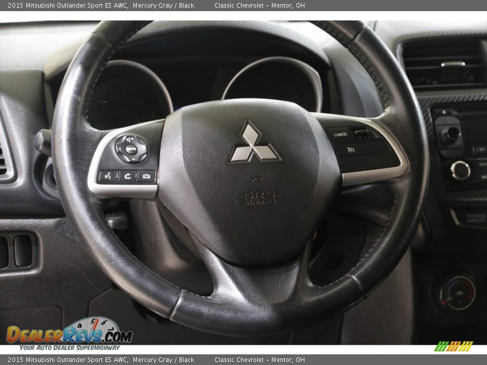 2015 Mitsubishi Outlander Sport ES AWC Steering Wheel Photo #7