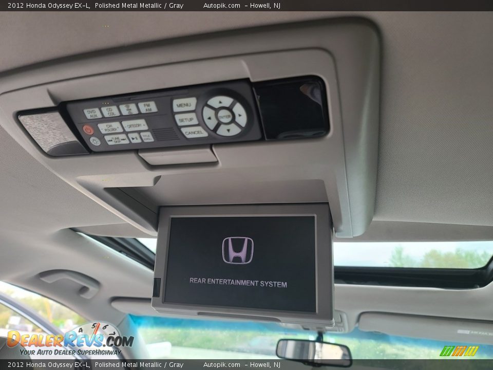 2012 Honda Odyssey EX-L Polished Metal Metallic / Gray Photo #16