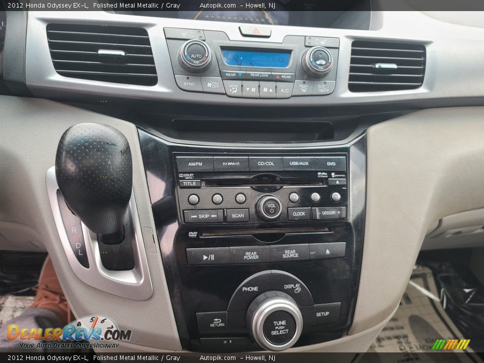 2012 Honda Odyssey EX-L Polished Metal Metallic / Gray Photo #18