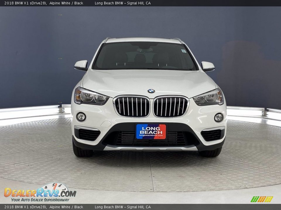 2018 BMW X1 sDrive28i Alpine White / Black Photo #2