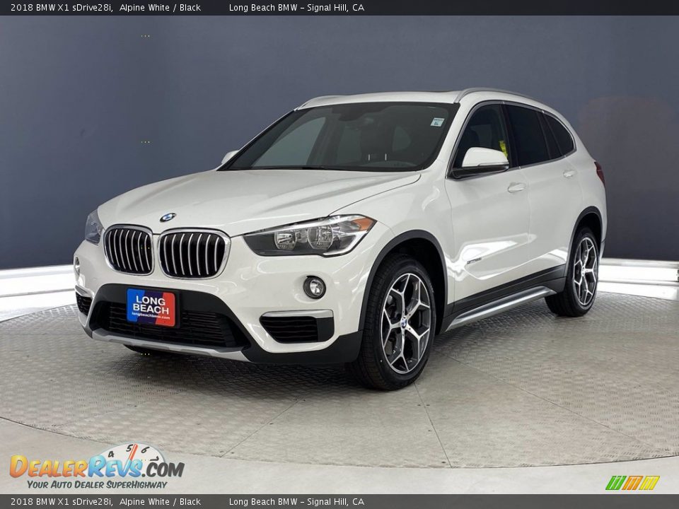 2018 BMW X1 sDrive28i Alpine White / Black Photo #3