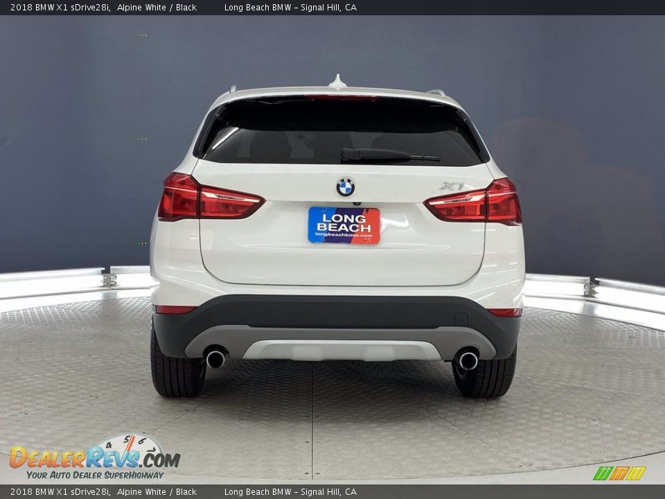 2018 BMW X1 sDrive28i Alpine White / Black Photo #4