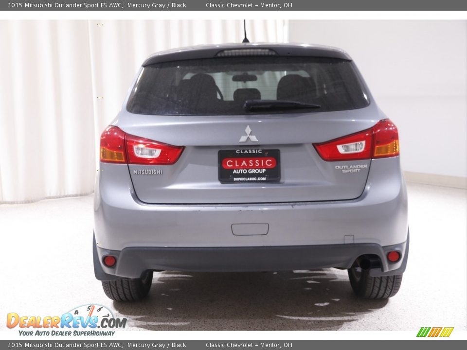 2015 Mitsubishi Outlander Sport ES AWC Mercury Gray / Black Photo #15