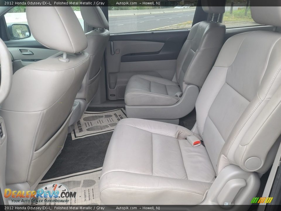 2012 Honda Odyssey EX-L Polished Metal Metallic / Gray Photo #24