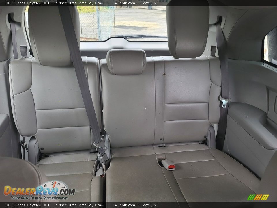 2012 Honda Odyssey EX-L Polished Metal Metallic / Gray Photo #25