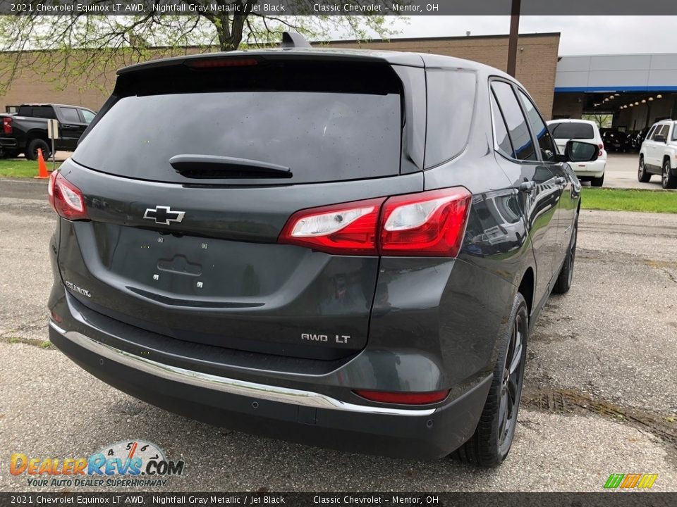 2021 Chevrolet Equinox LT AWD Nightfall Gray Metallic / Jet Black Photo #3