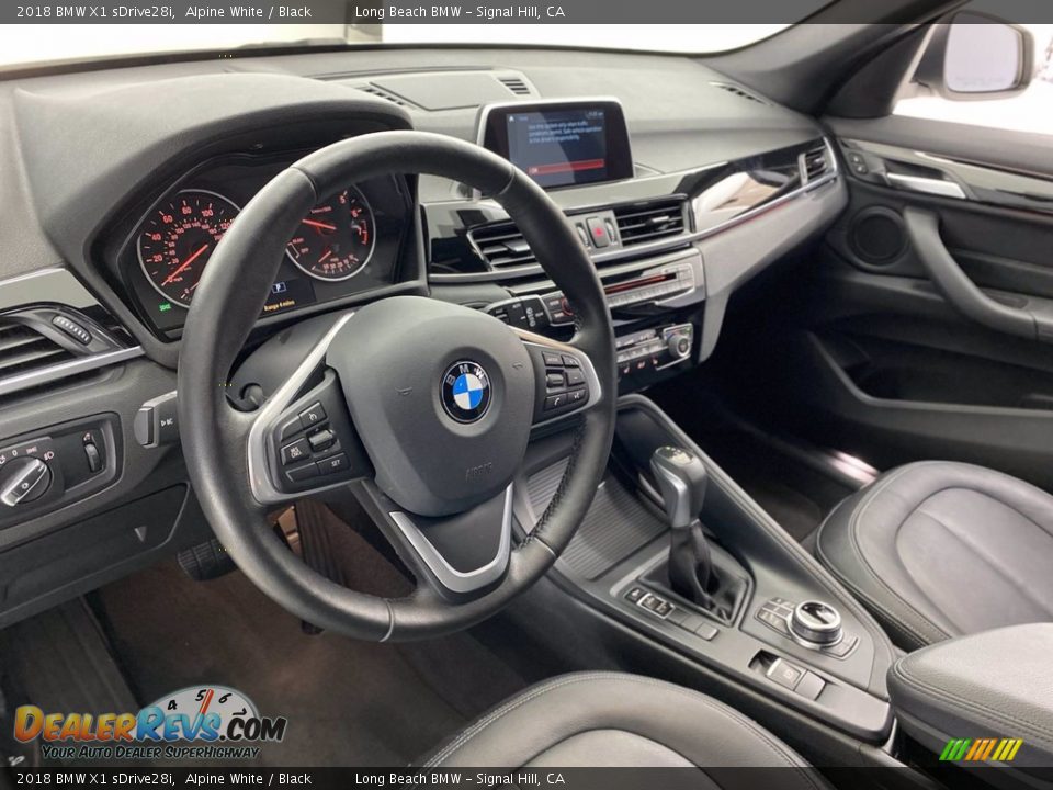 2018 BMW X1 sDrive28i Alpine White / Black Photo #16