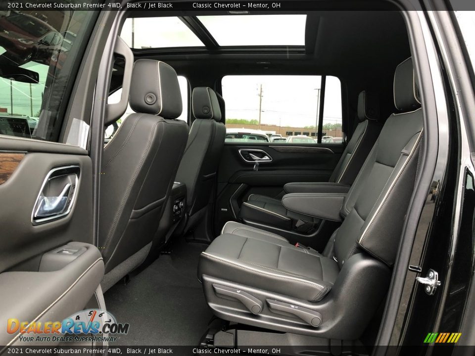 Rear Seat of 2021 Chevrolet Suburban Premier 4WD Photo #6
