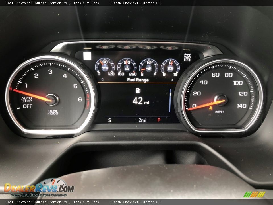 2021 Chevrolet Suburban Premier 4WD Gauges Photo #8