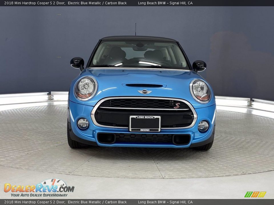 2018 Mini Hardtop Cooper S 2 Door Electric Blue Metallic / Carbon Black Photo #2