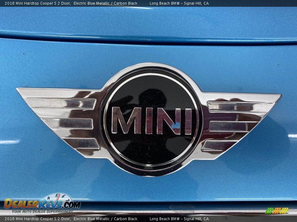 2018 Mini Hardtop Cooper S 2 Door Electric Blue Metallic / Carbon Black Photo #8