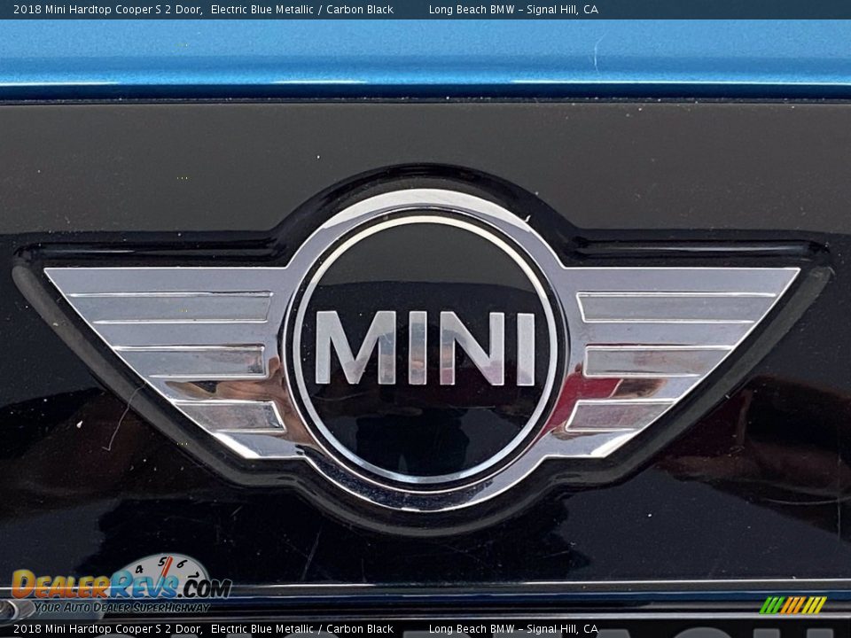 2018 Mini Hardtop Cooper S 2 Door Electric Blue Metallic / Carbon Black Photo #10