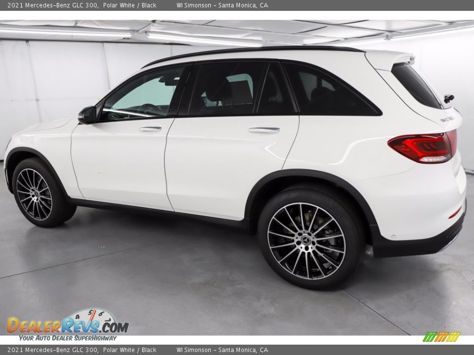 2021 Mercedes-Benz GLC 300 Polar White / Black Photo #5