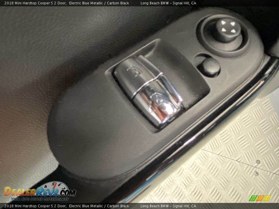 2018 Mini Hardtop Cooper S 2 Door Electric Blue Metallic / Carbon Black Photo #14