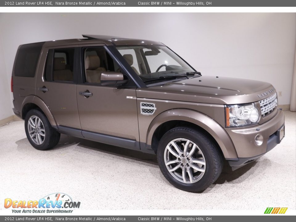 2012 Land Rover LR4 HSE Nara Bronze Metallic / Almond/Arabica Photo #1