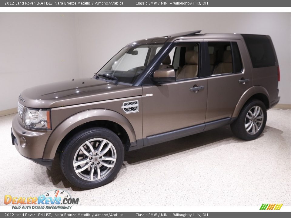 2012 Land Rover LR4 HSE Nara Bronze Metallic / Almond/Arabica Photo #3